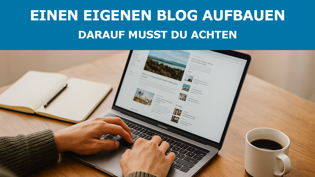 Einen eigenen Blog aufbauen – Darauf musst du achten