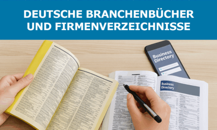 Deutsche Branchenbücher und Firmenverzeichnisse – Eine Liste