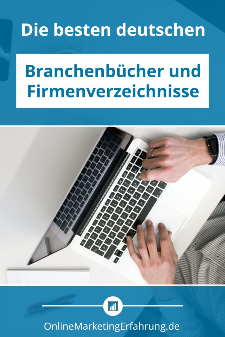 Deutsche Branchenbücher Und Firmenverzeichnisse – Eine Liste