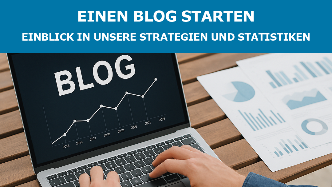 Einen Blog starten – Einblick in unsere Strategien und Statistiken