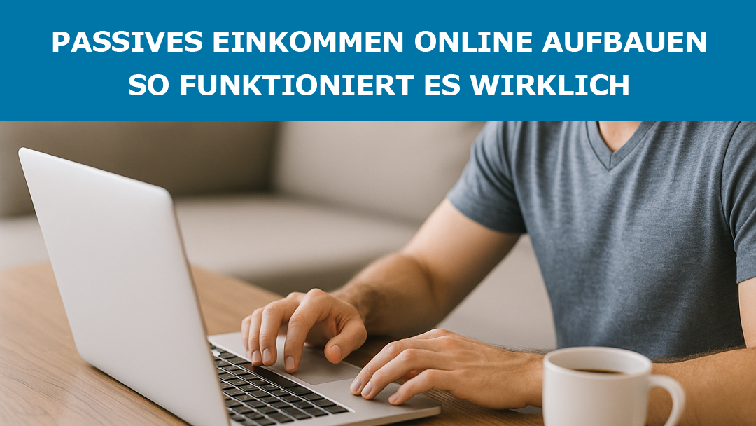 Passives Einkommen online aufbauen: So funktioniert es wirklich